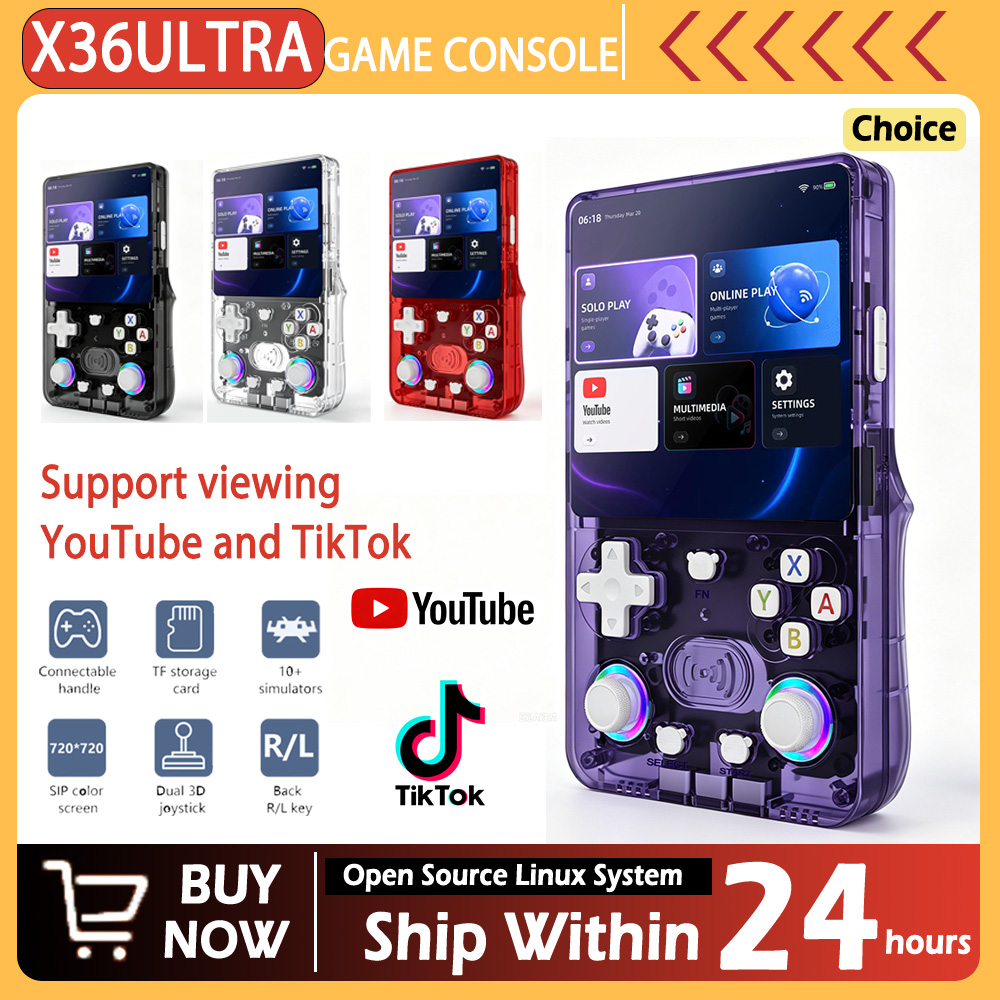 Gaming Console Handheld Retro - New X36 ultra retro handheld game