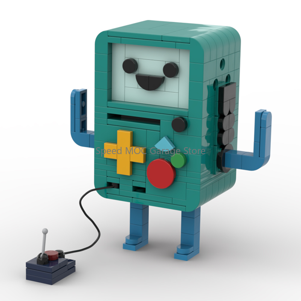 High-Detail Cute Game Robot Bu - Gaming Console Lego 评论和价格