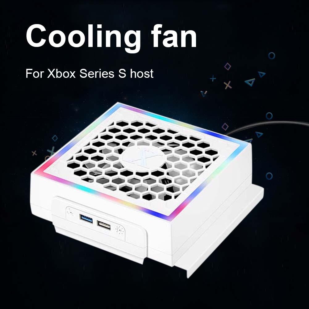 LED Cooling Fan Cooler with LE - Gaming Console Xbox Series S 评论和价格