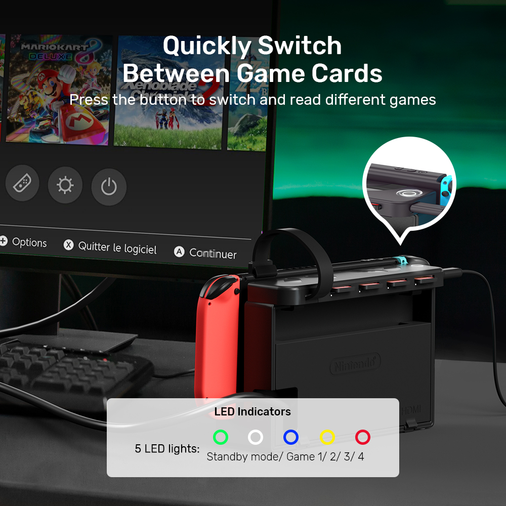 G1002D Portable Game Card Read - Gaming Card Holder 评论和价格